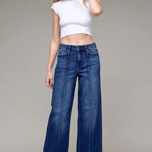 Hidden Wide Leg Pintuck